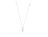 Collana Recarlo Donna in Oro bianco Diamante 0.30 Ct P67TS025/051-45 - P67TS025/051-45
